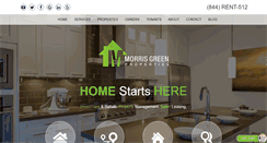 Desktop Screenshot of morrisgreenproperties.com